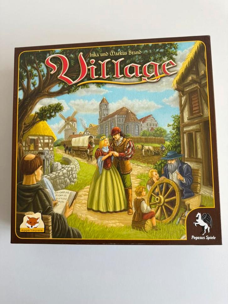 Village (Het Dorp) + Customer Expansion 1, Hobby en Vrije tijd, Gezelschapsspellen | Bordspellen, Zo goed als nieuw, Ophalen of Verzenden
