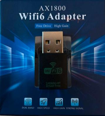 Nieuwe Wifi Adapter - AX1800 Wifi6 beschikbaar voor biedingen
