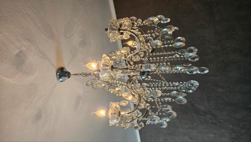 2x Chique Kroonluchters te koop, Huis en Inrichting, Lampen | Kroonluchters, Gebruikt, Stof, Ophalen