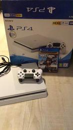 Ps4 slim white editie. 500gb met doos., Spelcomputers en Games, Spelcomputers | Sony PlayStation 4, Ophalen of Verzenden, Gebruikt