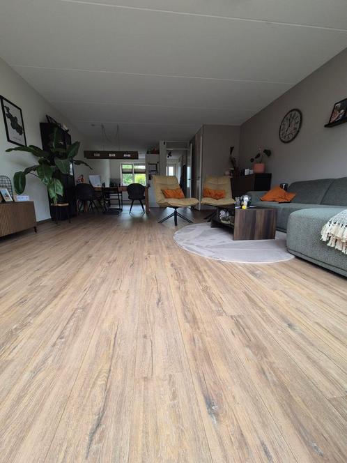 T.E.A.B. Laminaatvloer (75m2) + 4 extra pakken, Doe-het-zelf en Verbouw, Vloerdelen en Plavuizen, Gebruikt, Laminaat, Hout, 50 tot 150 cm