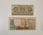 Bankbiljetten Italië, Ophalen of Verzenden, Italië