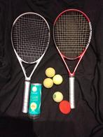 Tennis Rackets Set - Micro Carbon & Slazenger Ballen, Ophalen of Verzenden, Gebruikt, Racket, Overige merken