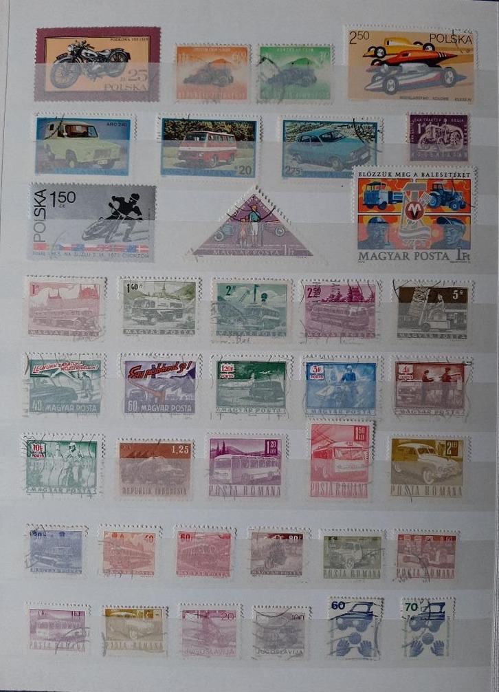 3 Kaarten Mooiste Postzegels Auto No. 2 Gestempeld, Postzegels en Munten, Postzegels | Thematische zegels, Gestempeld, Auto's