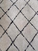 Geometrisch Volero vloerkleed ruit crème zwart 160x230, Ophalen