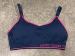United Colors of Benetton (2-pack) sport bh's maat XL, Kleding | Dames, Sportkleding, Zwart, Maat 46/48 (XL) of groter, Nieuw