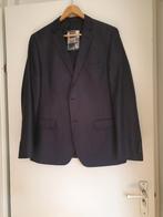 Donkerblauw herenkostuum maat 54 slim fit, Kleding | Heren, Kostuums en Colberts, Ophalen, Zo goed als nieuw, Maat 52/54 (L), Blauw