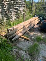 Kastanje Houten Palen 10 x gratis, Tuin en Terras, Palen, Balken en Planken, Ophalen of Verzenden, 250 cm of meer, Palen