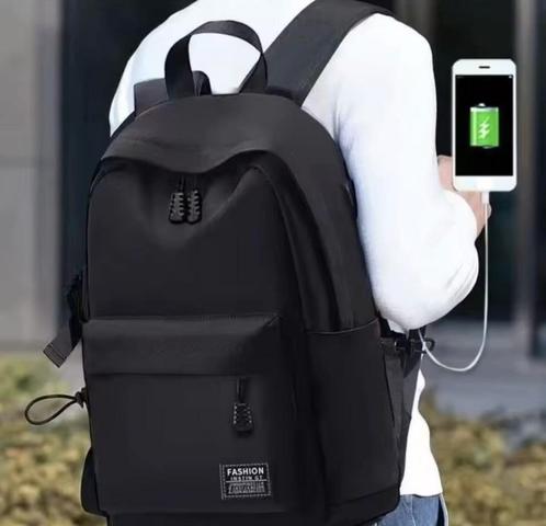 Rugzak Schooltas met USB Oplaadpoort, Sieraden, Tassen en Uiterlijk, Tassen | Rugtassen, Nieuw, Overige merken, 25 tot 40 cm, 45 tot 60 cm