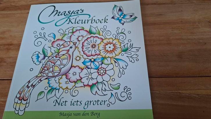 Masja van den Berg. Net iets groter, Boeken, Hobby en Vrije tijd, Gelezen, Ophalen of Verzenden