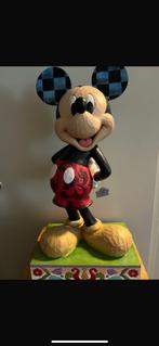 Groot mickey mouse beeld, Verzamelen, Ophalen of Verzenden, Mickey Mouse, Zo goed als nieuw, Beeldje of Figuurtje