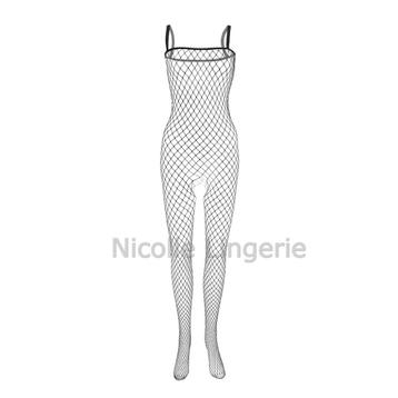 Bodystocking Visnet Body Open Kruis 6 kleuren !! (050) beschikbaar voor biedingen