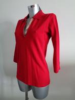 Burberry London V-hals longsleeve met nova check, S, NIEUW, Kleding | Dames, Blouses en Tunieken, Maat 38/40 (M), Verzenden, Nieuw