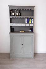 Sfeervolle brocante buffetkast – landelijk (losse bovenkant), Ophalen, Gebruikt