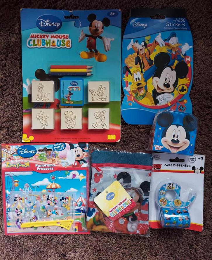 Disney Mickey Mouse fan set Nieuw, Kinderen en Baby's, Speelgoed | Educatief en Creatief, Nieuw, Knutselen, Ophalen of Verzenden
