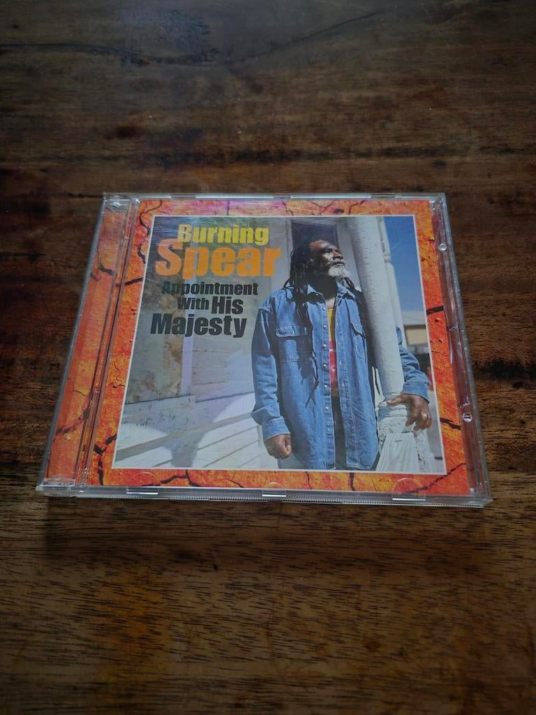Burning Spear - Appointment With His Majesty CD, Ophalen of Verzenden, Zo goed als nieuw