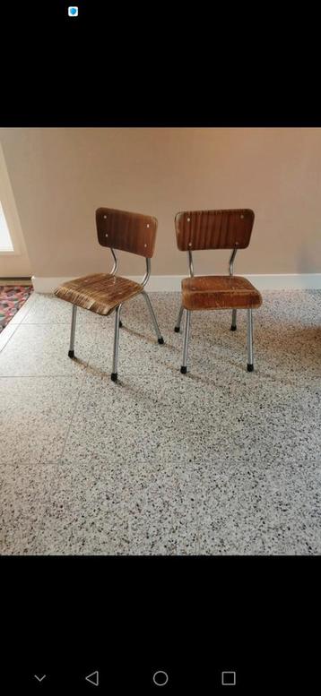 Vintage Kinderstoeltjes - Set van 2 beschikbaar voor biedingen