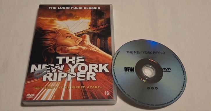 The New York Ripper Dvd Horror, Cd's en Dvd's, Dvd's | Horror, Zo goed als nieuw, Slasher, Vanaf 16 jaar, Ophalen of Verzenden