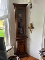 Antieke vitrinekast te koop, Huis en Inrichting, Kasten | Vitrinekasten, Ophalen, Gebruikt, 100 tot 150 cm, 50 tot 100 cm