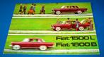 Folder autofolder Fiat 1500L 1500 L 1800B 1800 B 1964, Ophalen of Verzenden, Zo goed als nieuw, Overige merken