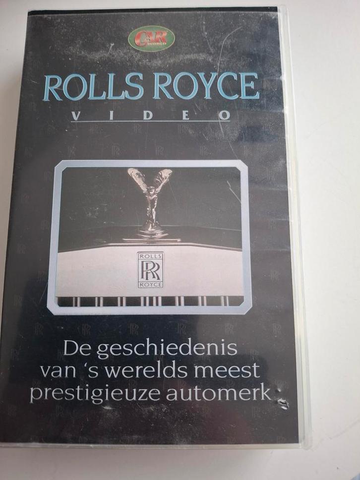 Rolls Royce Video - Geschiedenis van een Legende, Cd's en Dvd's, VHS | Film, Gebruikt, Overige genres, Alle leeftijden, Ophalen of Verzenden