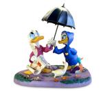 WDCC Donald Daisy looks like it rain Fantasia, Ophalen, Donald Duck, Zo goed als nieuw, Beeldje of Figuurtje
