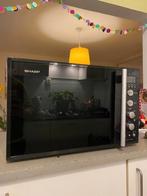 Sharp oven / magnetron –  incl. accessoires, Witgoed en Apparatuur, Ovens, Ophalen, Minder dan 45 cm, Zo goed als nieuw, Oven met grill