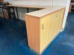 WERKTAFEL met SCHUIFKAST HOBBYTAFEL INPAKTAFEL LANG MODEL, Ophalen, Gebruikt, 170 cm of meer