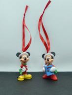 Disney Mickey en Minnie Mouse set kerst ornamenten ornament, Ophalen of Verzenden, Nieuw