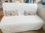 Bedbank IKEA, Huis en Inrichting, Slaapkamer | Slaapbanken, Ophalen, Gebruikt, Tweepersoons, Wit