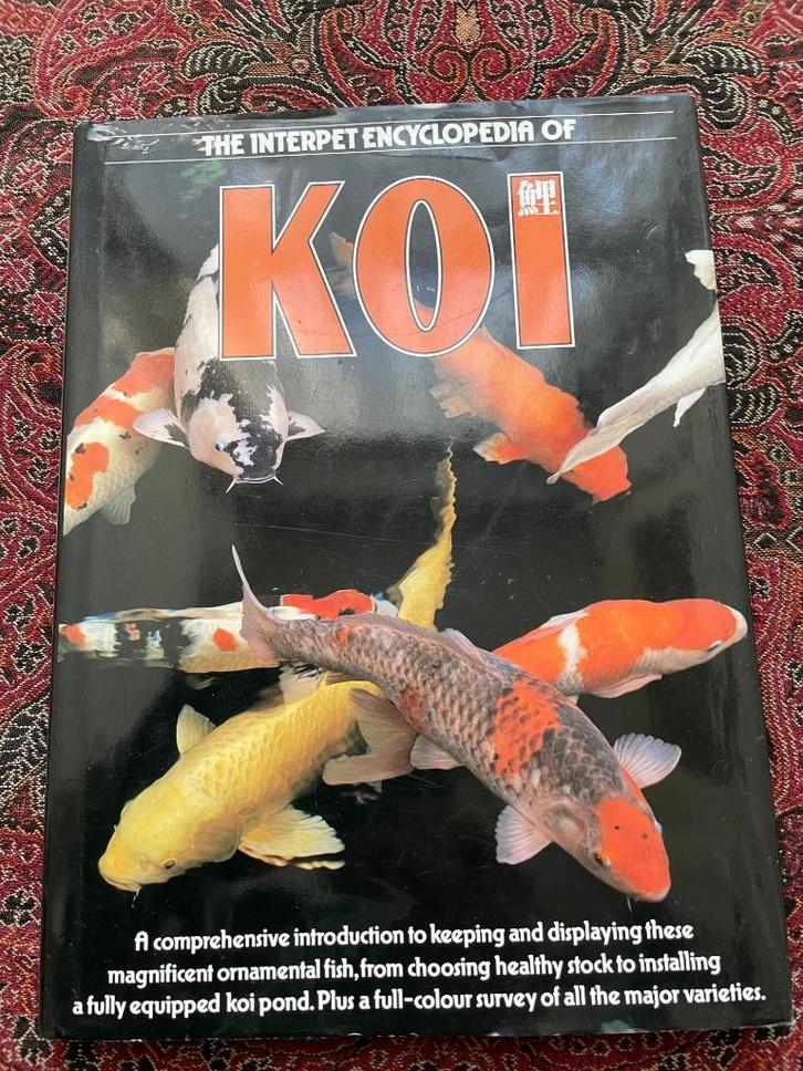 boek getiteld ; The Interpet encyclopedia of Koi., Dieren en Toebehoren, Vissen | Vijvervissen, Karper of Koi
