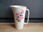Brocante schenkkan met roosjes, Antiek en Kunst, Curiosa en Brocante, Ophalen of Verzenden