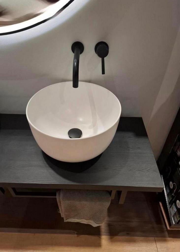 Nieuwe ronde waskom - 41cm diameter, 24cm hoog, Minder dan 50 cm, Nieuw, Ophalen of Verzenden, Minder dan 100 cm