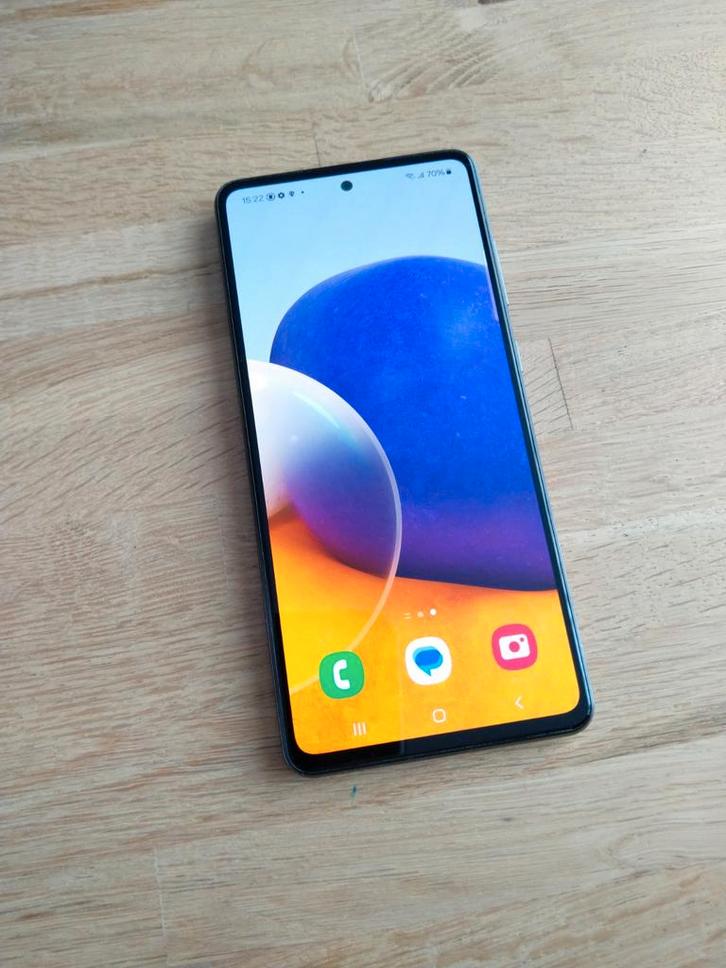 Samsung A72 inde kleur Awesome Black heeft 128GB geheugen, Telecommunicatie, Mobiele telefoons | Samsung, Galaxy A, 128 GB, Zwart