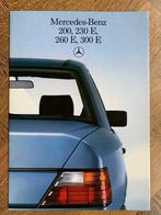Folder, brochure Mercedes-Benz 200 - 300 benzine W124 1985, Nieuw, Ophalen of Verzenden, Mercedes-Benz, Mercedes