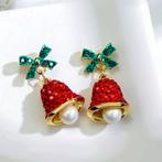 Kerstklok oorbellen strass Christmas
Kerst, Overige materialen, Overige kleuren, Nieuw, Ophalen of Verzenden