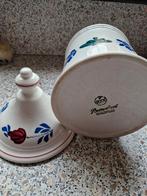 Vintage Boch Keramiek Voorraadpot boerenbont, Ophalen