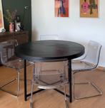 IKEA | Tobias eetkamerstoelen | transparant, Huis en Inrichting, Stoelen, Ophalen, Zo goed als nieuw, Overige kleuren