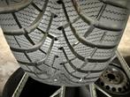 4x 195/55-16 Goodyear winterbanden, Ophalen, 16 inch, Winterbanden, Band(en)