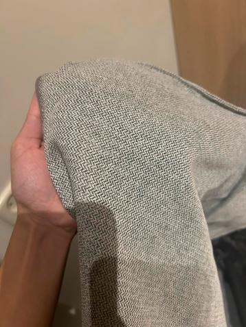 Hoes voor IKEA Kivik 2-zitsbank - licht grijs - afbeelding 3