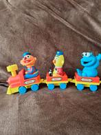 Tyco Sesamstraat trein vintage jaren '90 Bert Ernie Cookie, Ophalen of Verzenden, Zo goed als nieuw