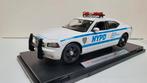 Welly 1/18 Dodge Charger NYPD, Hobby en Vrije tijd, Modelauto's | 1:18, Ophalen of Verzenden, Nieuw, Welly