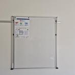 Magneetbord whitebord voor aan de wand verschuifbaar afm 15, Niet ingevuld, Gebruikt, Niet ingevuld, Niet ingevuld