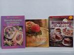 3 boekjes brooddeeg, Boeken, Ophalen of Verzenden, Gelezen