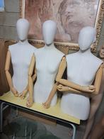 10 stuks Torso's Hans Boodt, houten plooibare armen, paspop, Ophalen of Verzenden, Gebruikt, Paspop