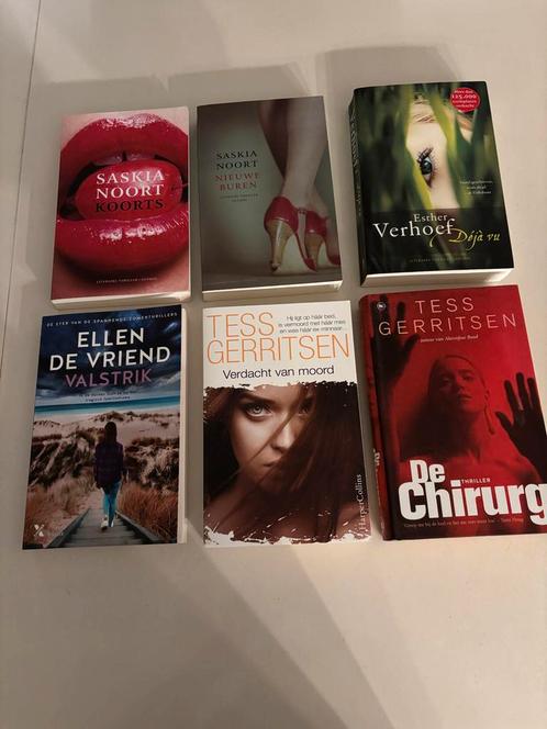 Thriller Collectie: Saskia Noort, Tess Gerritsen, Verhoef, Boeken, Thrillers, Gelezen, Nederland, Ophalen of Verzenden