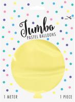 Jumbo Ballon - Geel - 1mtr, Verzenden, Nieuw, Versiering, Overige