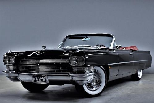 Cadillac Deville Eldorado 1964 Cabriolet V8 Automaat Zwart, Auto's, Cadillac, Particulier, Te koop, Eldorado, Benzine, Cabriolet