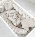 Mousseline Baby Nestje - Comfortabel en veilig! SET, Jongetje of Meisje, Beige, Overige typen, Ophalen of Verzenden