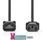 Stroomkabel, Doorluskabel, Verlengkabel IEC-320, 5 meter, Nedis, Nieuw, Info@marbeco.nl, Ophalen of Verzenden
